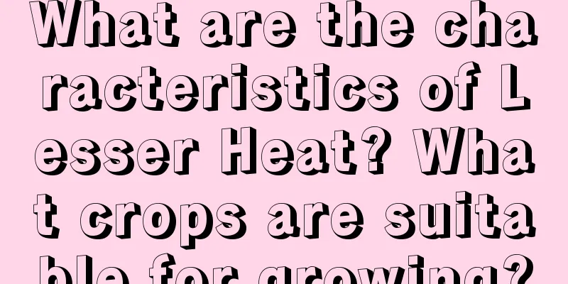 What are the characteristics of Lesser Heat? What crops are suitable for growing?