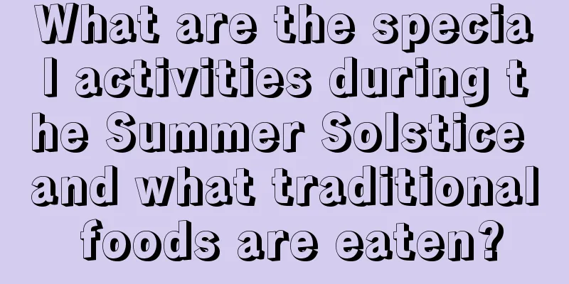 What are the special activities during the Summer Solstice and what traditional foods are eaten?
