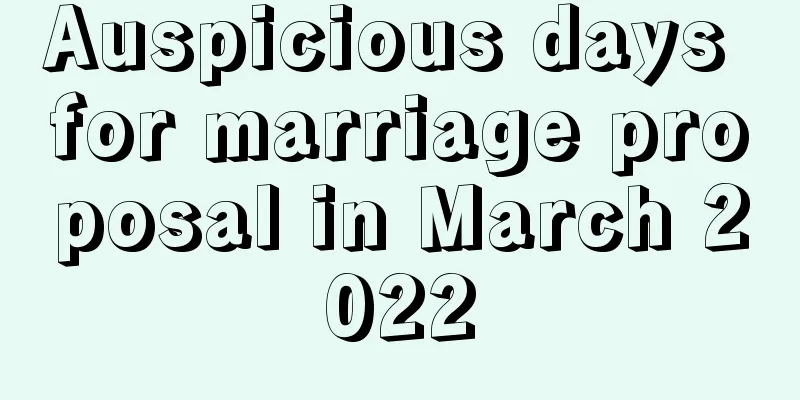 Auspicious days for marriage proposal in March 2022