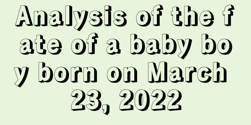 Analysis of the fate of a baby boy born on March 23, 2022