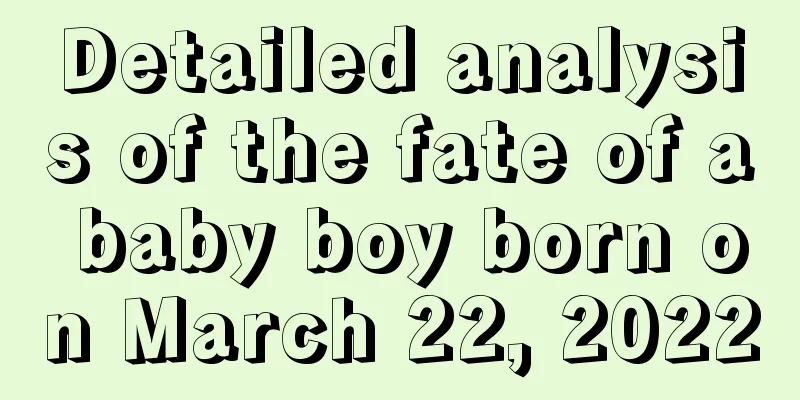 Detailed analysis of the fate of a baby boy born on March 22, 2022