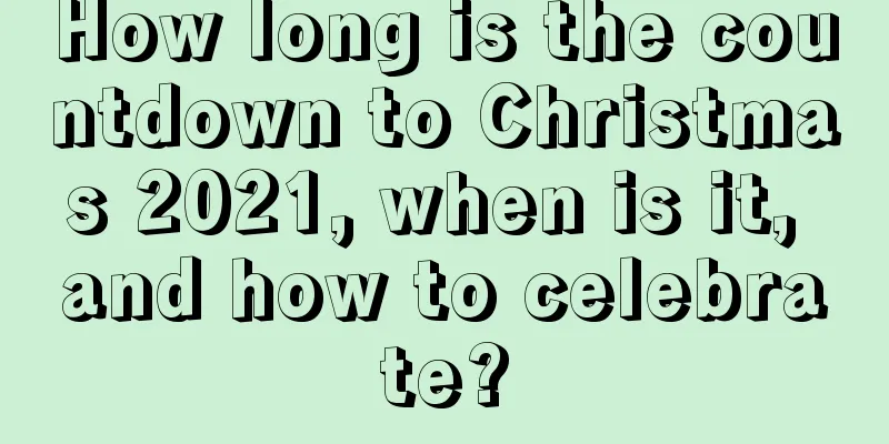 How long is the countdown to Christmas 2021, when is it, and how to celebrate?