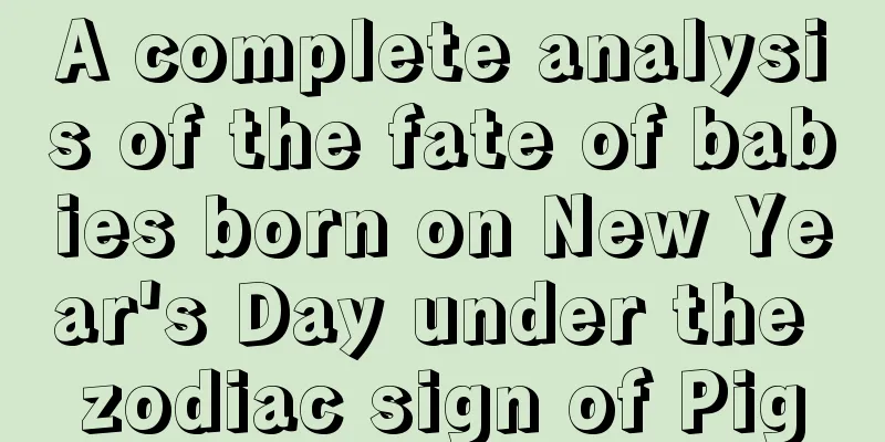 A complete analysis of the fate of babies born on New Year's Day under the zodiac sign of Pig