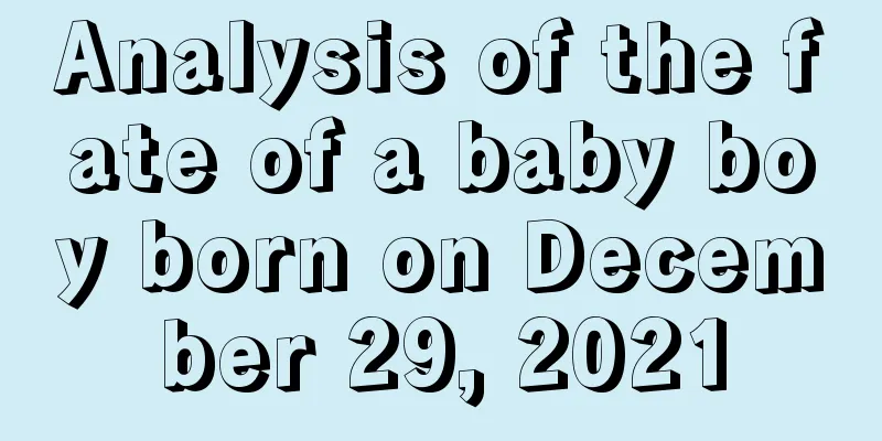 Analysis of the fate of a baby boy born on December 29, 2021