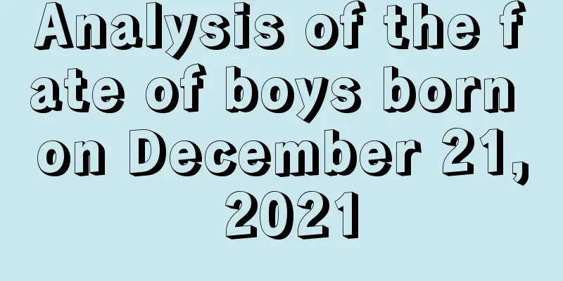 Analysis of the fate of boys born on December 21, 2021