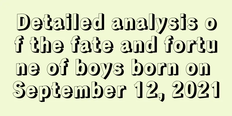 Detailed analysis of the fate and fortune of boys born on September 12, 2021