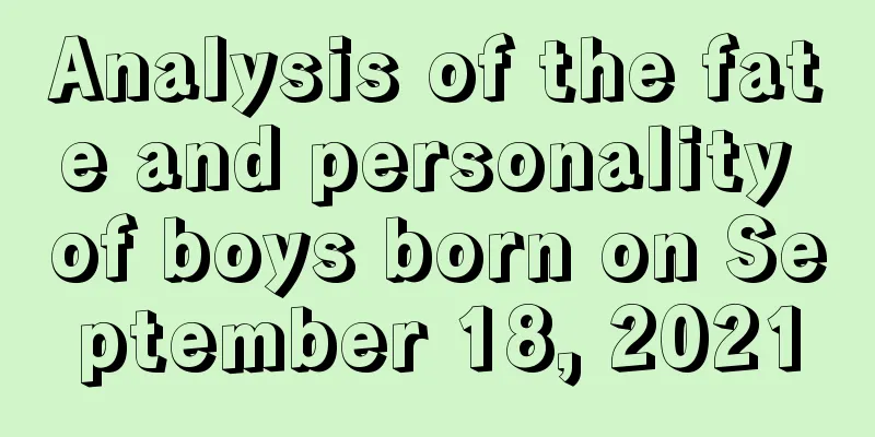 Analysis of the fate and personality of boys born on September 18, 2021