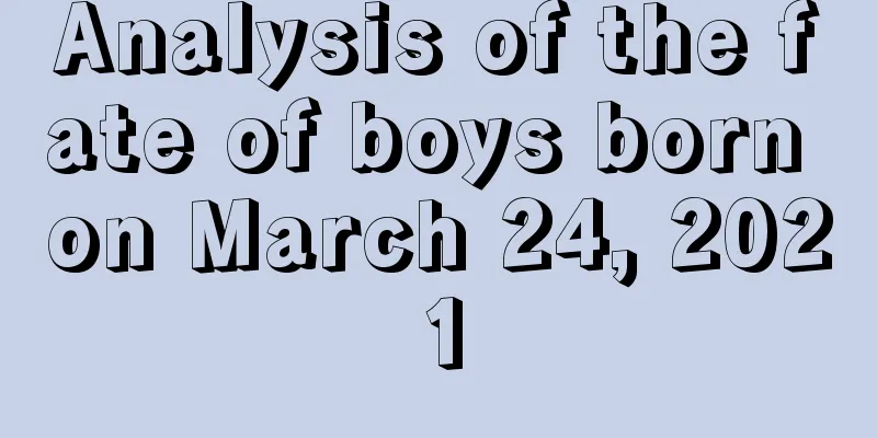 Analysis of the fate of boys born on March 24, 2021