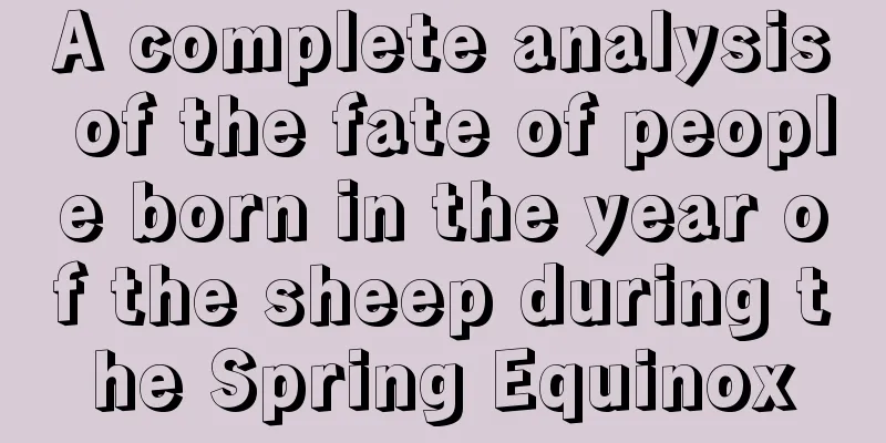 A complete analysis of the fate of people born in the year of the sheep during the Spring Equinox