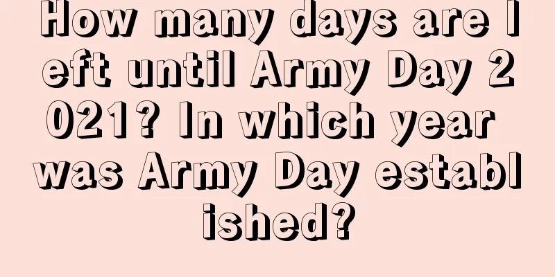 How many days are left until Army Day 2021? In which year was Army Day established?