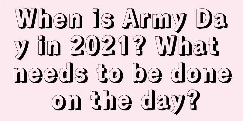 When is Army Day in 2021? What needs to be done on the day?