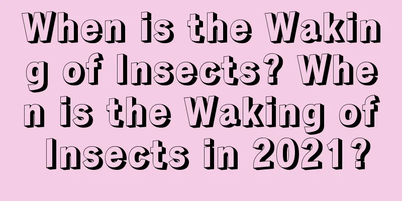 When is the Waking of Insects? When is the Waking of Insects in 2021?