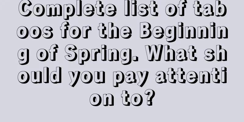 Complete list of taboos for the Beginning of Spring. What should you pay attention to?