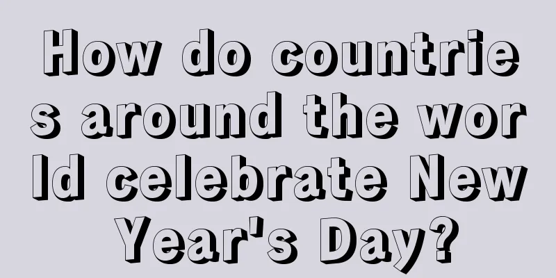 How do countries around the world celebrate New Year's Day?