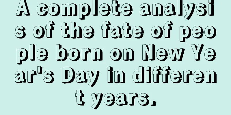 A complete analysis of the fate of people born on New Year's Day in different years.