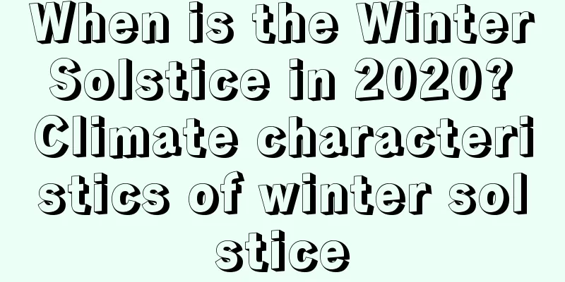 When is the Winter Solstice in 2020? Climate characteristics of winter solstice