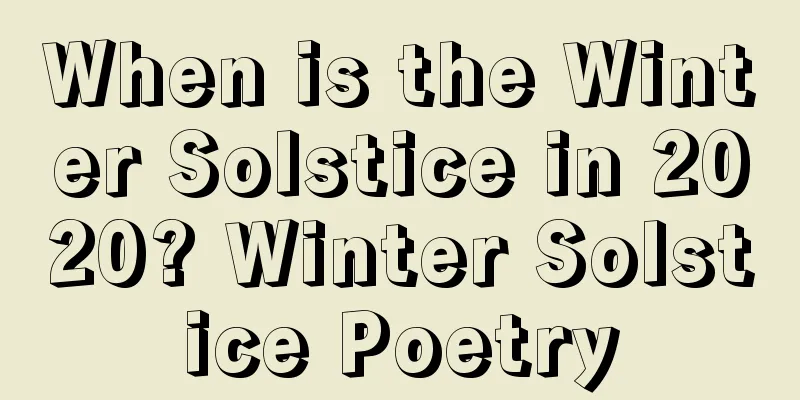 When is the Winter Solstice in 2020? Winter Solstice Poetry