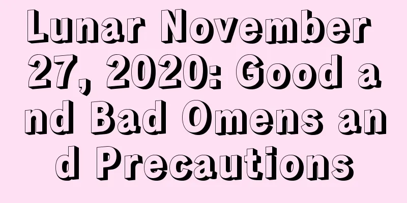 Lunar November 27, 2020: Good and Bad Omens and Precautions