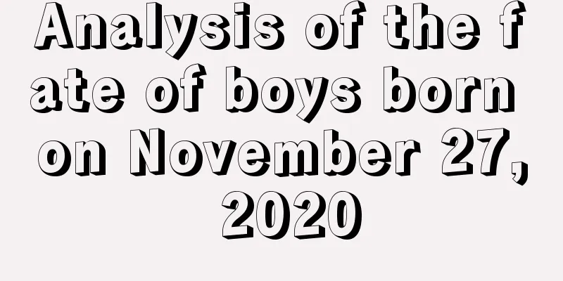 Analysis of the fate of boys born on November 27, 2020