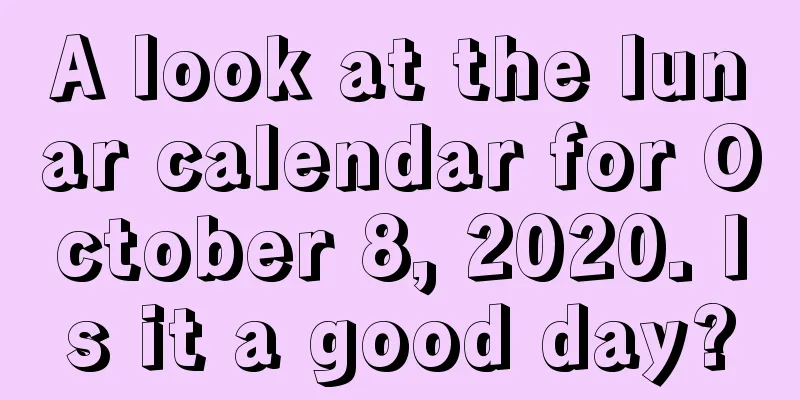 A look at the lunar calendar for October 8, 2020. Is it a good day?