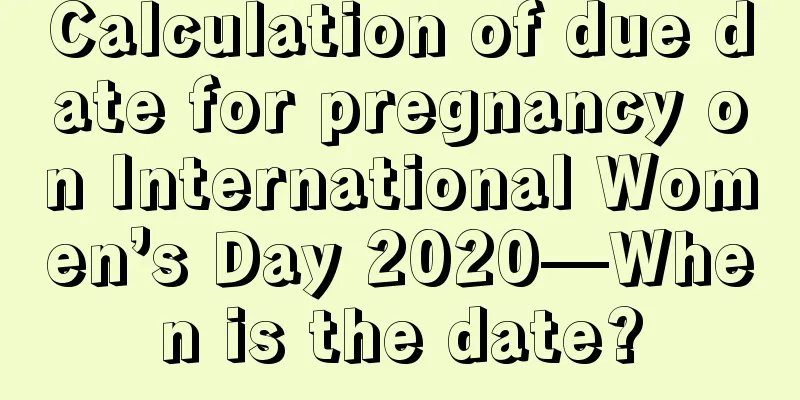 Calculation of due date for pregnancy on International Women’s Day 2020—When is the date?