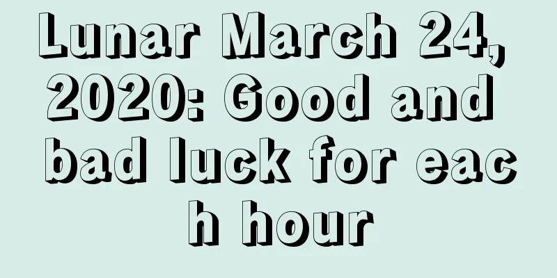 Lunar March 24, 2020: Good and bad luck for each hour