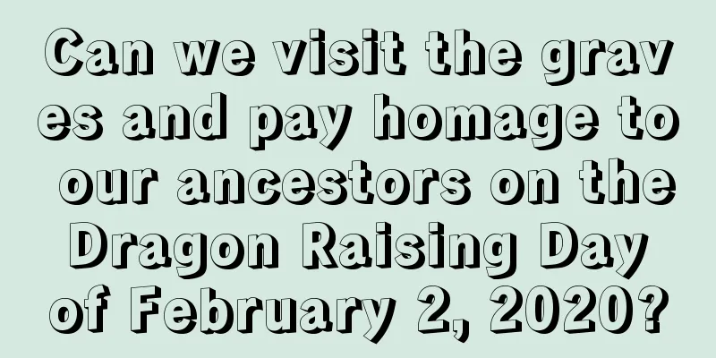 Can we visit the graves and pay homage to our ancestors on the Dragon Raising Day of February 2, 2020?