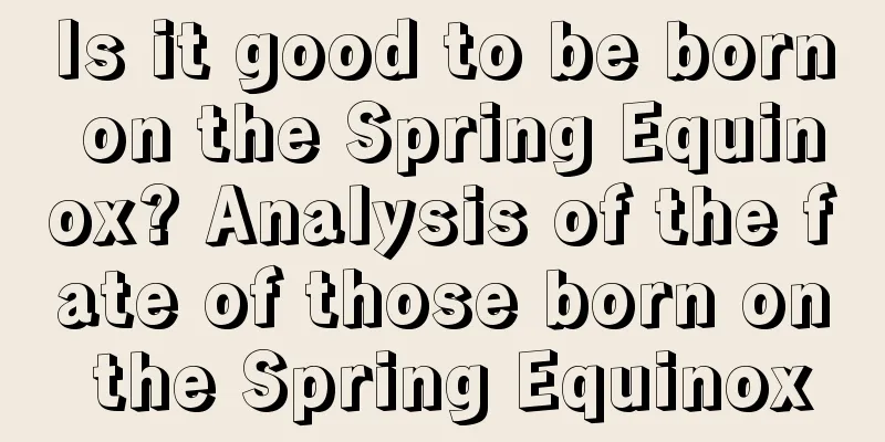 Is it good to be born on the Spring Equinox? Analysis of the fate of those born on the Spring Equinox