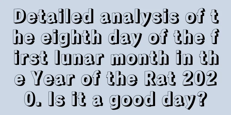 Detailed analysis of the eighth day of the first lunar month in the Year of the Rat 2020. Is it a good day?