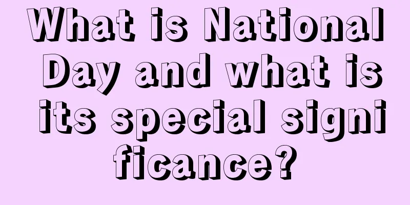 What is National Day and what is its special significance?
