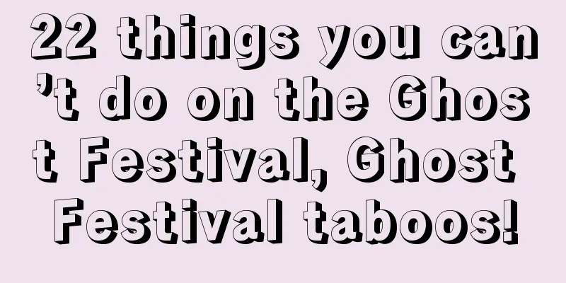 22 things you can’t do on the Ghost Festival, Ghost Festival taboos!