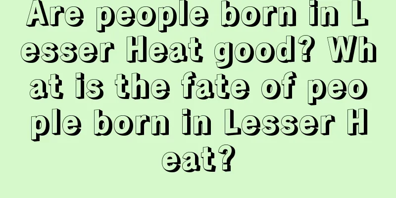 Are people born in Lesser Heat good? What is the fate of people born in Lesser Heat?