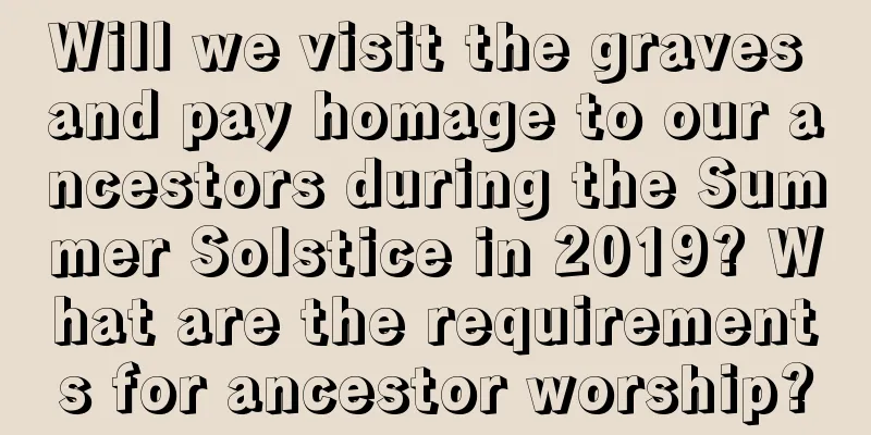 Will we visit the graves and pay homage to our ancestors during the Summer Solstice in 2019? What are the requirements for ancestor worship?