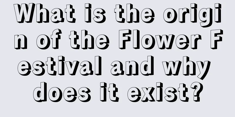 What is the origin of the Flower Festival and why does it exist?