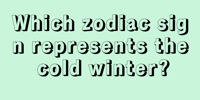 Which zodiac sign represents the cold winter?