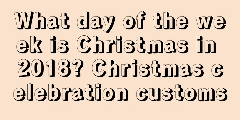 What day of the week is Christmas in 2018? Christmas celebration customs