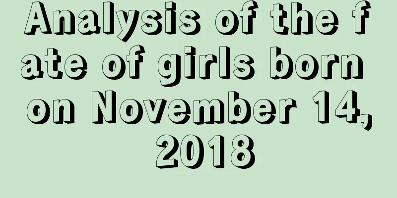 Analysis of the fate of girls born on November 14, 2018