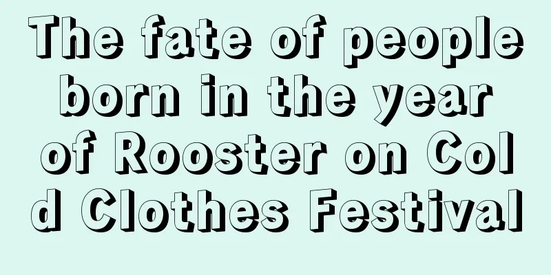The fate of people born in the year of Rooster on Cold Clothes Festival