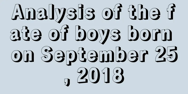 Analysis of the fate of boys born on September 25, 2018
