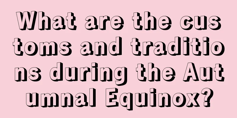 What are the customs and traditions during the Autumnal Equinox?