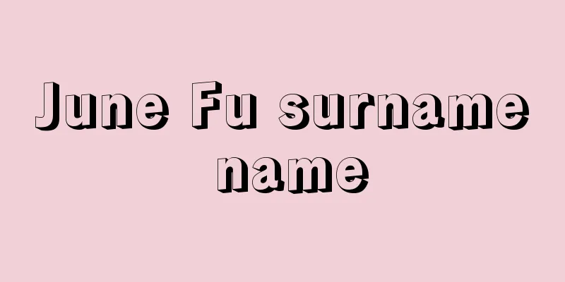 June Fu surname name