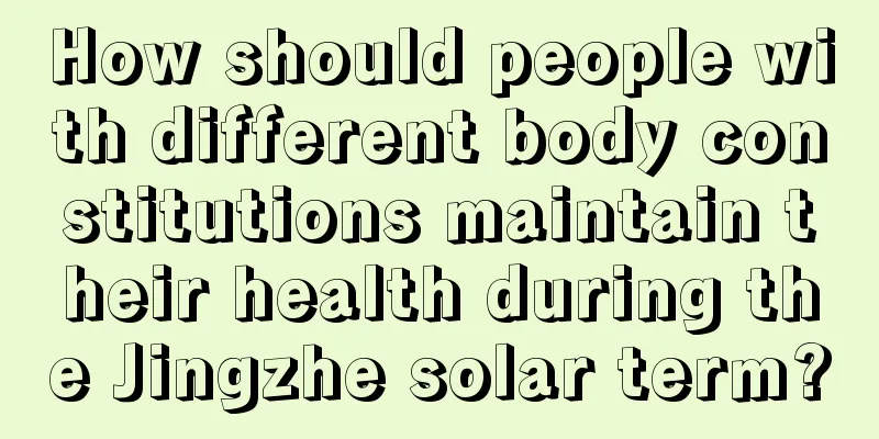 How should people with different body constitutions maintain their health during the Jingzhe solar term?