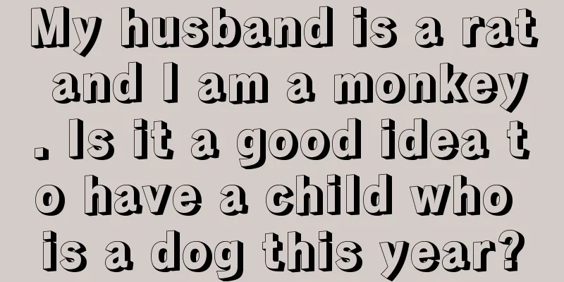 My husband is a rat and I am a monkey. Is it a good idea to have a child who is a dog this year?