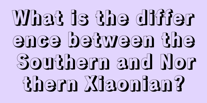 What is the difference between the Southern and Northern Xiaonian?