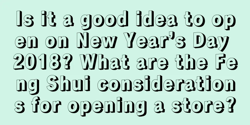 Is it a good idea to open on New Year’s Day 2018? What are the Feng Shui considerations for opening a store?