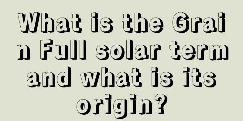 What is the Grain Full solar term and what is its origin?