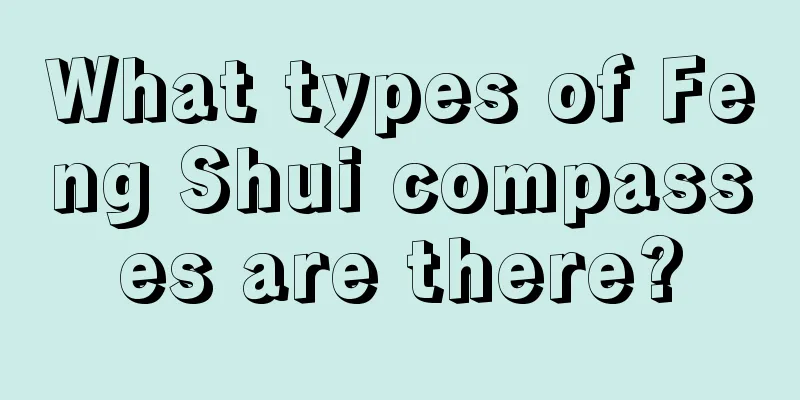 What types of Feng Shui compasses are there?