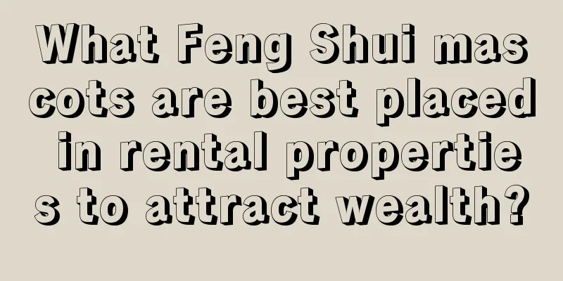 What Feng Shui mascots are best placed in rental properties to attract wealth?
