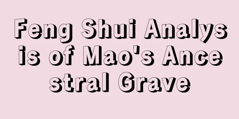 Feng Shui Analysis of Mao's Ancestral Grave