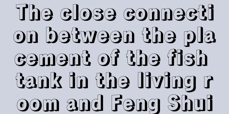 The close connection between the placement of the fish tank in the living room and Feng Shui